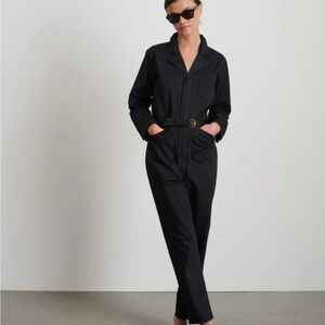 Alex Mill Standard Zip Jumpsuit in Herringbone
